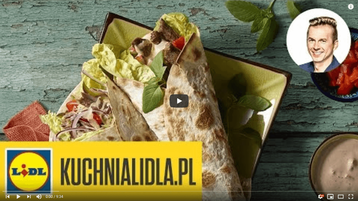 Kaczka orientalna w tortilli – Karol Okrasa – przepisy Kuchni Lidla